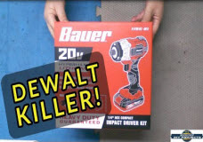 Harbor Freight Bauer 20V Impact Driver Review Part 1