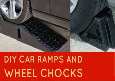 How to Make DIY Car Ramps and Wheel Chocks Free