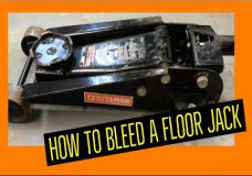 How to properly Bleed a Floor Jack
