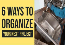6 ways How to Organize Your Remodeling or DIY Project