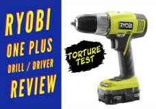 Ryobi Cordless Drill Driver 18 Volt One Plus Review