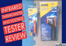Harbor Freight Ames Non-Contact Infrared Thermometer Review & Comparison Test