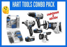 Hart Tools Review Combo Pack Unboxing – Better than Harbor Freight?