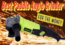 Affordable Paddle / Trigger Switch Angle Grinder Better than Harbor Freight Bauer Hercules or Ryobi