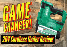 Kimo 20v 18 Gauge Cordless Brad Nailer/Stapler Review Better Than Ryobi Craftsman Porter Cable?