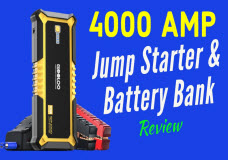GooLoo Jump Starter Review – 4000 Amp Jump Starter Power Bank, 26800 mAh Battery Bank