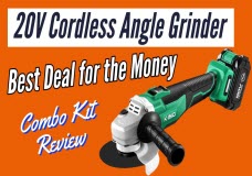 Kimo 20V Cordless Angle Grinder Better than Harbor Freight Bauer Angle Grinder!