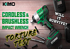 Kimo 20V Cordless Impact Wrench 1/2 inch High Torque Impact Wrench Review