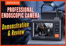 Professional Endoscope Camera / Borescope Camera Review From Depstech