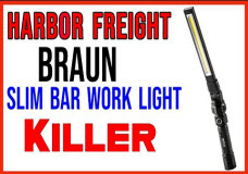 Harbor Freight Braun 390 lumens Slim Bar Work light Killer from NextLED