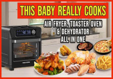 Best Air Fryer Large Capacity Toaster Oven I Found on Amazon from Paris Rhone