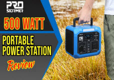 500W Portable Power Station From Prostormer Better Than Jackery Power Station at Harbor Freight