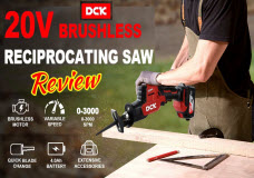 20V Cordless Reciprocating Saw from DCK Better than Harbor Freight Bauer Reciprocating Saw