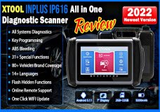 Xtool IP616 OBD2 Scanner, Best Scan Tool for the DIYer with 31 Special Reset Functions