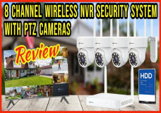 8 Channel Wireless NVR Security Camera System with PTZ Cameras from Kittyhok