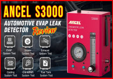 Ancel S3000 Automotive Smoke Machine and Leak Detector Evap Leak Testing