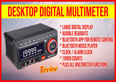 Best Full Featured Desktop Multimeter Review has Audio Broadcast & Bluetooth Controls by Zotek