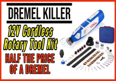 Apexforge 12V Cordless Rotary Tool Review – Better than a Dremel 8220
