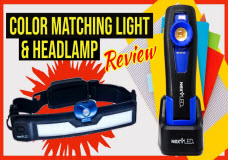Color Matching Detail Light & Headlamp from NextLED, better than Harbor Freight Braun Lights
