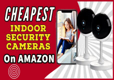 Cheapest Indoor Security Camera 2 Pack on Amazon, Alexa Compatible & Lifetime Warranty from Owltron