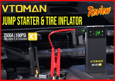 Vtoman X1 2500 Amp Jump Starter & Battery Bank Plus Tire Inflator Testing & Review
