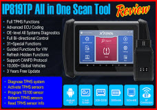 Xtool IP819TP Bidirectional Diagnostic Automotive Scan Tool OBD2 Scanner Testing & Review