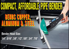 Affordable Copper Pipe Bender for Plumbing, Hvac & Hydraulic Pipes from Vevor