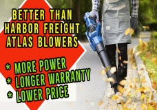 Affordable 40V Cordless Blower Better than Harbor Freight Atlas Blower