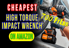 Affordable 20V Cordless High Torque Impact Wrench Better than Harbor Freight Hercules Impact Wrench