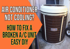 Air Conditioner Not Cooling / Wont Turn On – How to fix a Broken A/C Unit for Less Than $20 Easy DIY