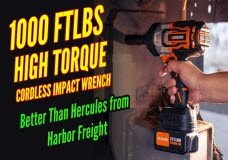 High Torque Cordless Impact Wrench Better Value Than Hercules Impact Wrench From Harbor Freight