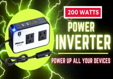 Cheapest 200 Watt Power Inverter on Amazon – 12V to 120V Inverter Cheaper than Harbor Freight