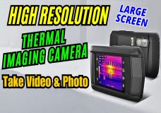 High Definition Thermal Imaging Camera by HSF Tools for Automotive, HVAC, or Plumbing Repairs