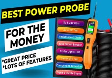 Best Full Featured Power Probe for 12V & 24V, Component Activation, & DC & AC Testing from Kzyee